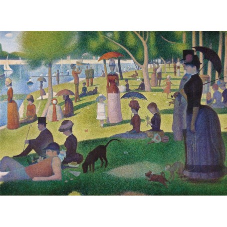 Puzzle Clementoni Dimanche après-midi sur l'île de La Grande Jatte 1000 pièces Clementoni - 1