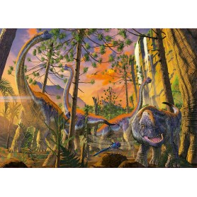 Puzzle Educa Curious Dinosaures de 500 pièces Puzzles Educa - 2