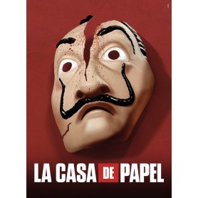 Puzzle Clementoni La maison de papier Masque de 500 pièces Clementoni - 1