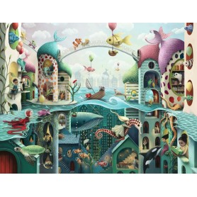 Puzzle Ravensburger Si les poissons pouvaient marcher 2000 pièces Ravensburger - 1