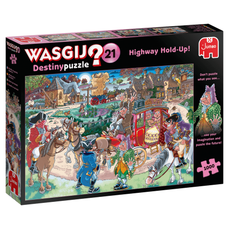 Puzzle Jumbo Wasgij 21 Vol sur l'autoroute de 1000 pièces Jumbo - 1