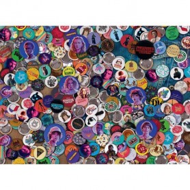 Puzzle Clementoni Impossible Stranger Things 1000 Pièces Clementoni - 1