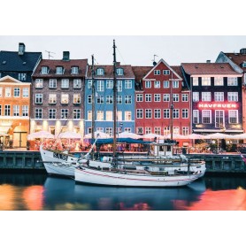 Puzzle Ravensburger Copenhague, Danemark 1000 Pièces Ravensburger - 1
