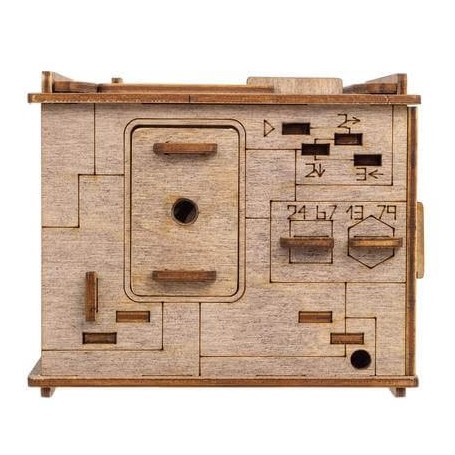 Esc Welt Space Box - Caixa De Quebra-cabeça De Madeira De Bé