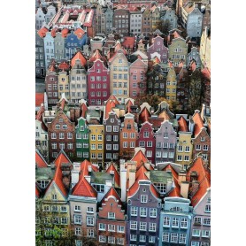 Puzzle Ravensburger Gdansk Pologne de 1000 pièces Ravensburger - 1