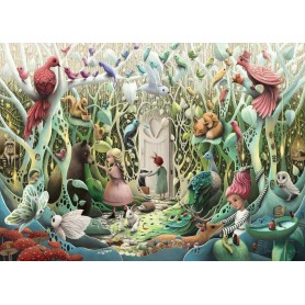 Puzzle Ravensburger Jardin secret de 1000 pièces Ravensburger - 1