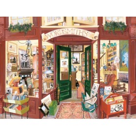 Puzzle Ravensburger Bibliothèque Wordsmith 1500 pièces Ravensburger - 1