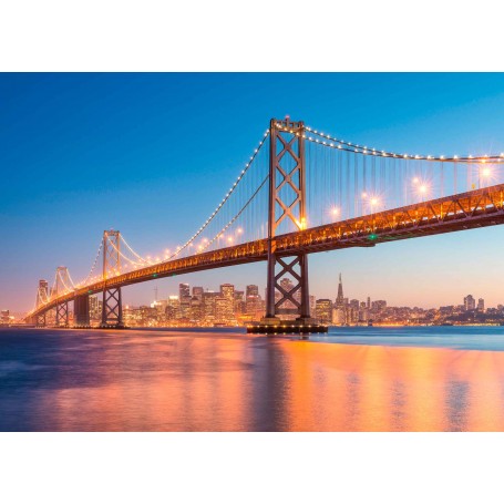 Puzzle Ravensburger Pont de la Baie de San Francisco de 1000 pièces - Ravensburger