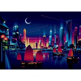 Puzzle cloudberries Skyline de 1000 pièces Cloudberries - 1