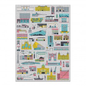 Puzzle cloudberries Buildings de 500 pièces Cloudberries - 1