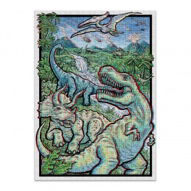Puzzle cloudberries Dinosaurs 500 pièces à effet 3D Cloudberries - 1