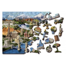 Puzzle Wooden City Repères Wooden City - 1