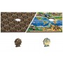 Puzzle Wooden City Carte des animaux du royaume Wooden City - 3