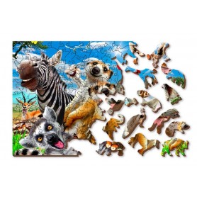 Puzzle Wooden City Bienvenue en Afrique Wooden City - 1