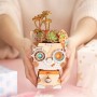 Robotime Chiot pot de fleurs DIY Robotime - 2