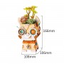 Robotime Chiot pot de fleurs DIY Robotime - 3