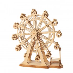 Robotime Grande roue en bois DIY Robotime - 1