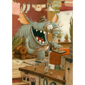 Puzzle Heye Journée de moulage de 1000 pièces Heye - 1