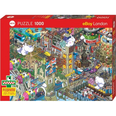 Puzzle Heye Recherche à Londres pour 1000 Pieces Heye - 1