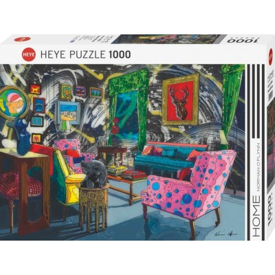 Puzzle Heye Salle des cerfs 1000 pièces Heye - 1