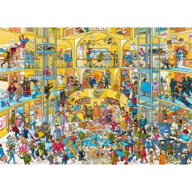 Puzzle Heye La vie dans l'hôtel 1000 pièces Heye - 1