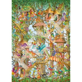 Puzzle Heye Cabanes d'arbre de 1000 pièces Heye - 1