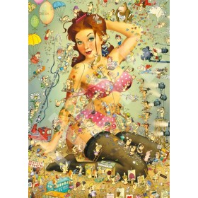 Puzzle Heye La vie d'Insta-Girl à 1000 pièces Heye - 1