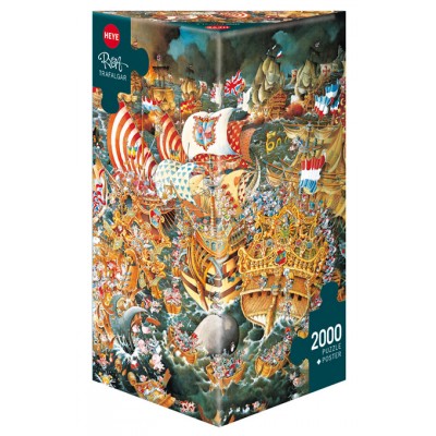 Puzzle Heye La bataille de Trafalgar - Ensemble de 2000 pièces Heye - 1
