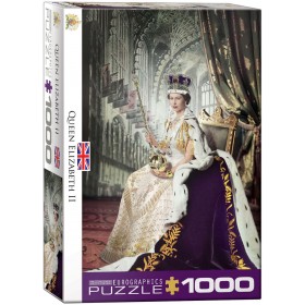 Puzzle Eurographics Reina Isabel II de 1000 Piezas Eurographics - 1