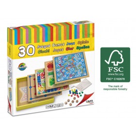 Pack 30 jeux classiques Cayro - 1