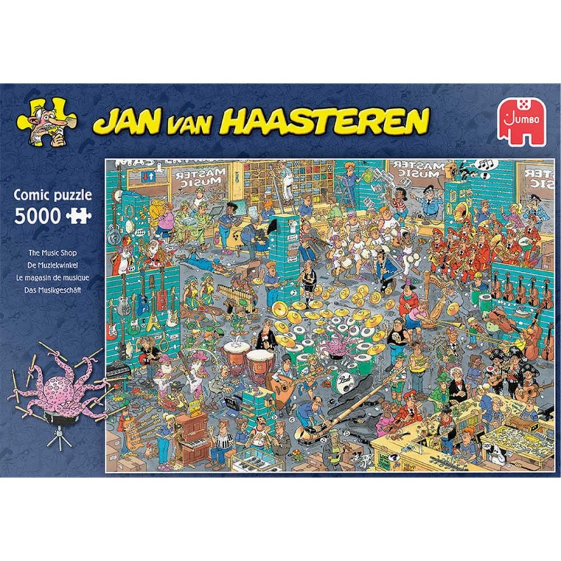 Puzzle Jumbo 5000 pièces Music Store 