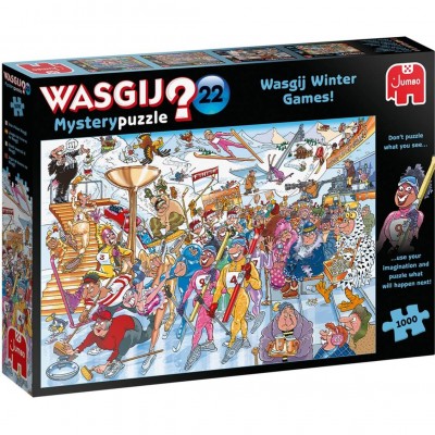 Puzzle Jumbo Wasgij Mystery 22 Jeux d'hiver de 1000 pièces Jumbo - 1
