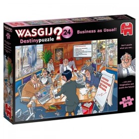 Puzzle Jumbo Wasgij Destiny 24 L'entreprise comme toujours de 1000 Pièces Jumbo - 1