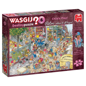 Puzzle Jumbo Wasgij Destiny 6 Jeu d'enfants de 1000 pièces Jumbo - 1