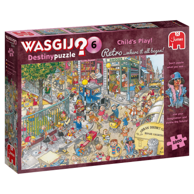 Puzzle Jumbo Wasgij Destiny 6 Jeu d'enfants de 1000 pièces Jumbo - 1