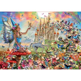 Puzzle Educa Fées et papillons 500 pièces Puzzles Educa - 1