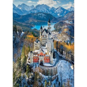 Puzzle Educa Château de Neuschwanstein Hiver de 1000 pièces Puzzles Educa - 1