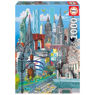 Puzzle Educa New York 1000 pièces Puzzles Educa - 1