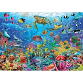 Puzzle Educa Tortues en Paradis 1000 Pièces Puzzles Educa - 1
