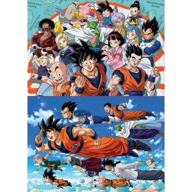 Puzzle Educa Dragon Ball Super 2 x 100 pièces Puzzles Educa - 1