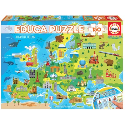 Puzzle Educa Carte d'Europe de 150 pièces Puzzles Educa - 1