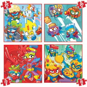 Maleta Progressistes Superthings 12-16-20-25 Pièces Puzzles Educa - 1