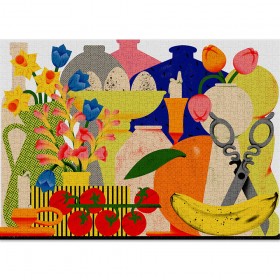 Puzzle Cloudberries Still-Life de 1000 Cloudberries - 1