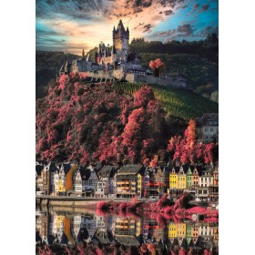 Puzzle Clementoni Château de Zamek Cochem 1000 pièces Clementoni - 1