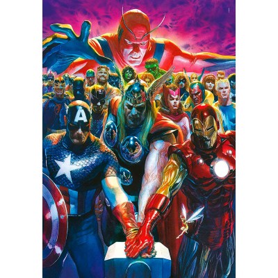 Puzzle Clementoni Marvel The Avengers 1000 Pièces Clementoni - 1