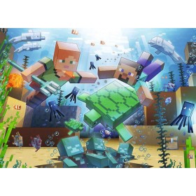Puzzle Ravensburger Minecraft Mosaic 1000 Pièces Ravensburger - 1