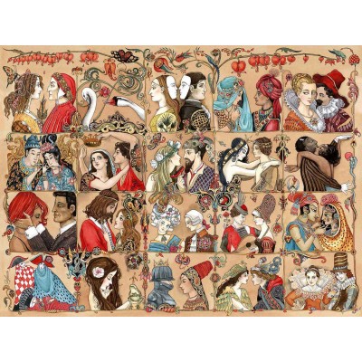 Puzzle Ravensburger L'amour à travers les années de 1500 pièces Ravensburger - 1