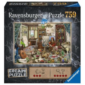 Puzzle Escape Ravensburger Atelier d'artiste de 759 pièces - Ravensburger