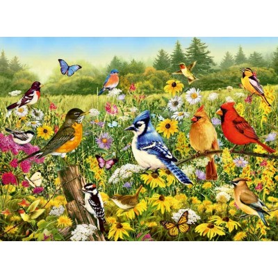 Puzzle Ravensburger Oiseaux au Prado de 500 pièces Ravensburger - 1