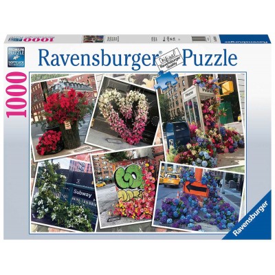 Puzzle Ravensburger Flash de fleurs de New York de 1000 pièces Ravensburger - 1